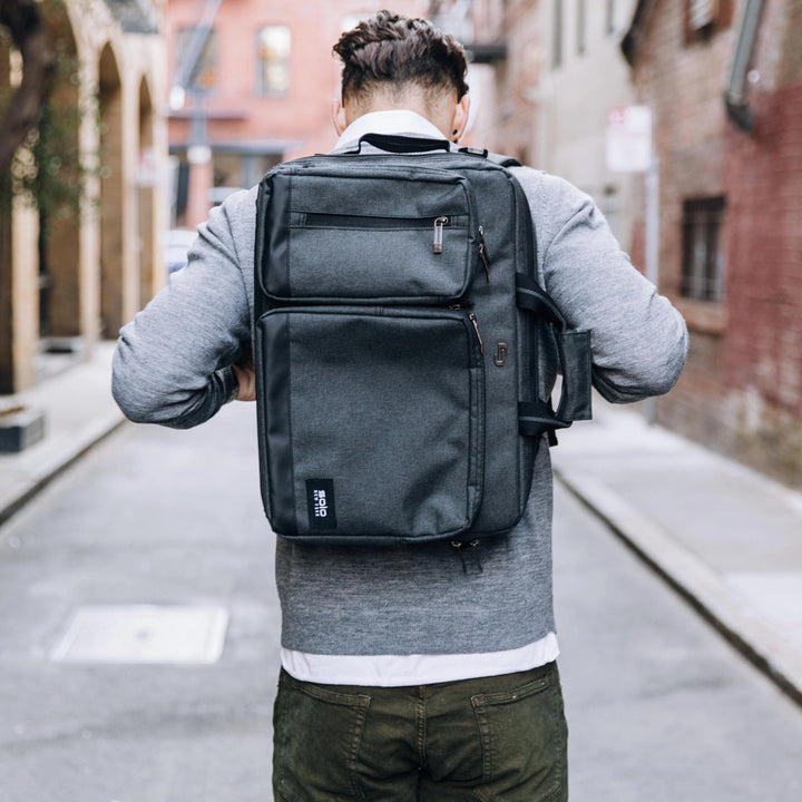 Duane Hybrid Briefcase Backpack
 #color_gray