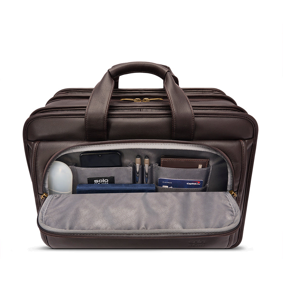 Classic Leather Briefcase