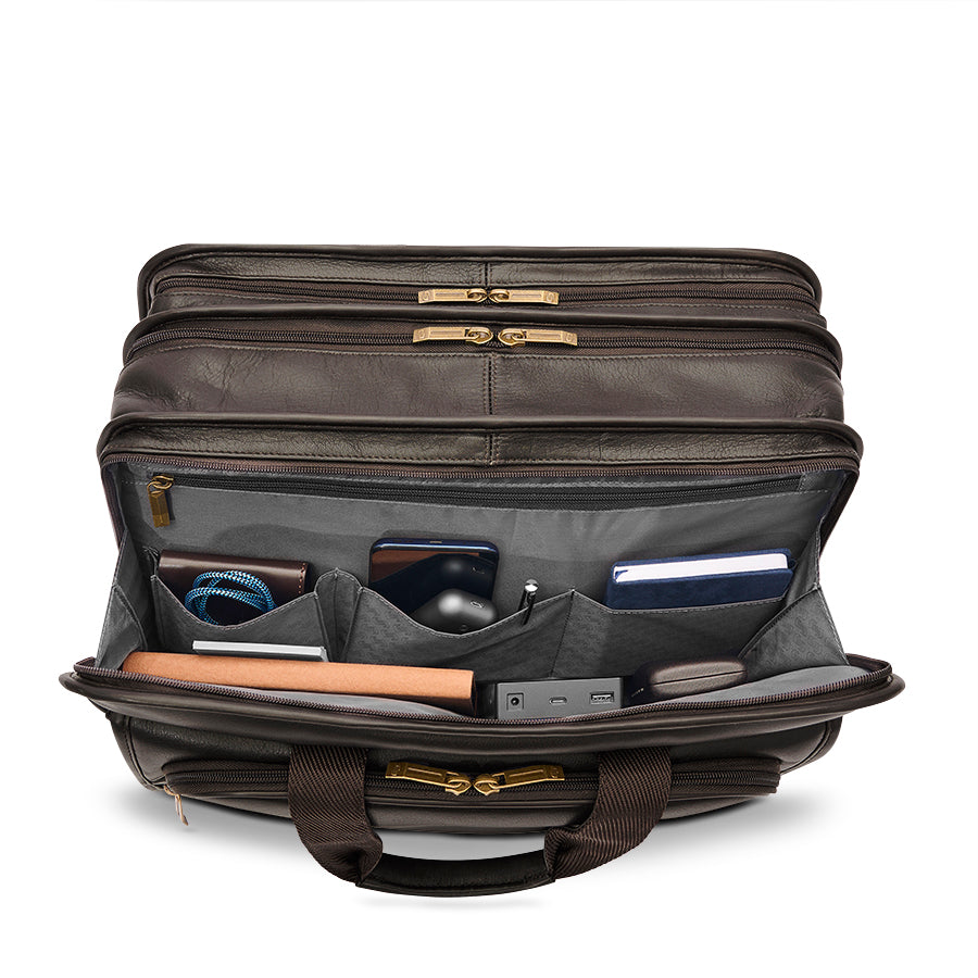 Classic Leather Briefcase