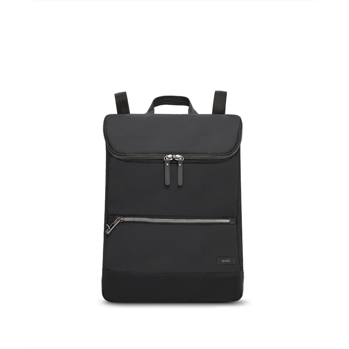 Stealth Hybrid Backpack black front view