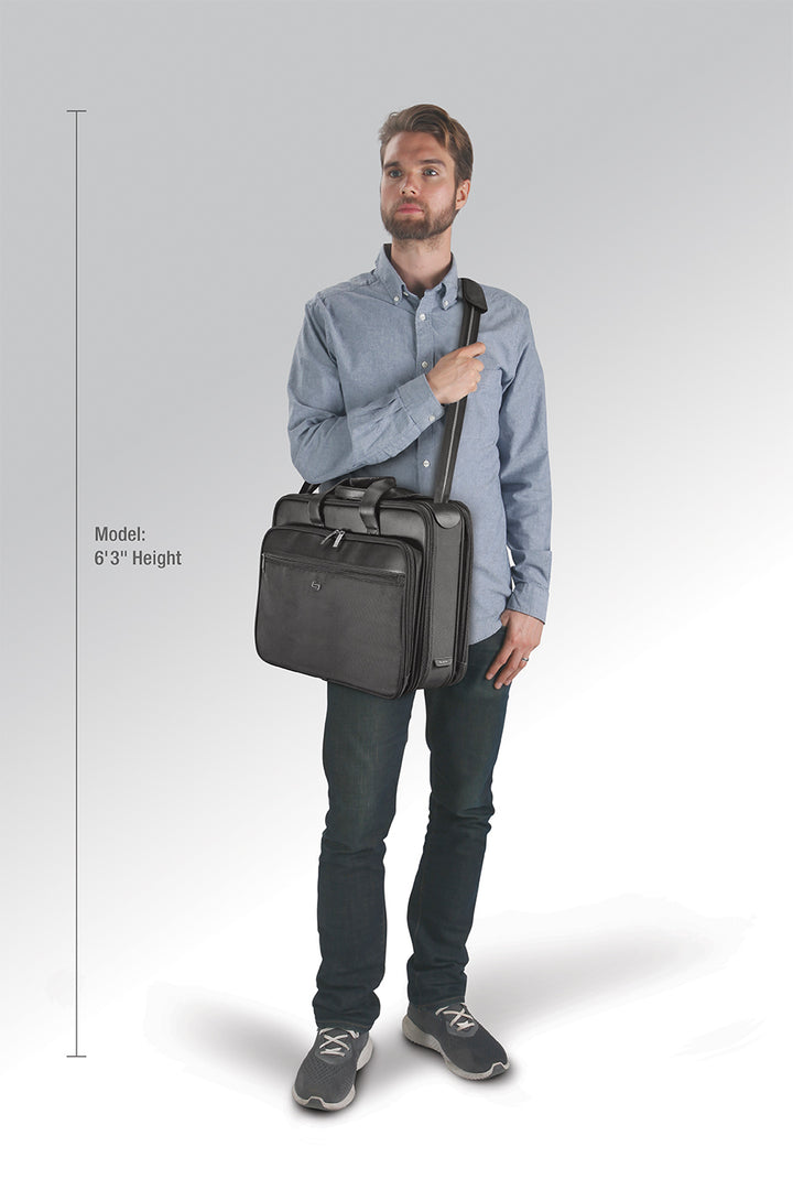 Paramount Retractable Strap Briefcase