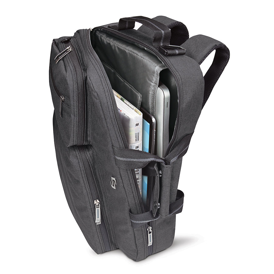 Duane Hybrid Briefcase Backpack
 #color_gray
