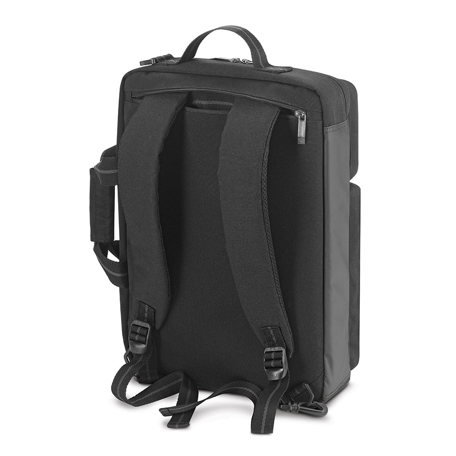 Duane Hybrid Briefcase Backpack
 #color_black