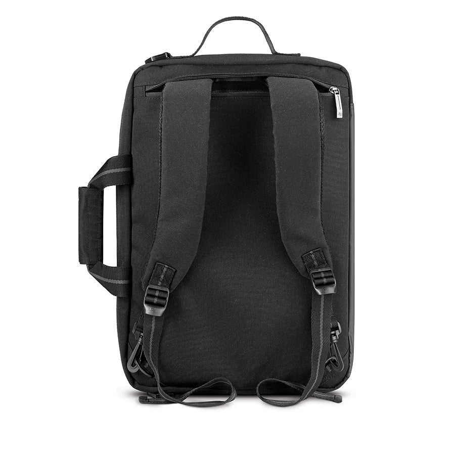 Duane Hybrid Briefcase Backpack
 #color_black