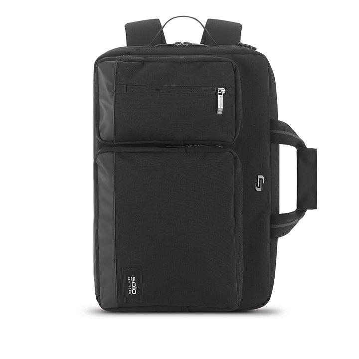 Duane Hybrid Briefcase Backpack
 #color_black