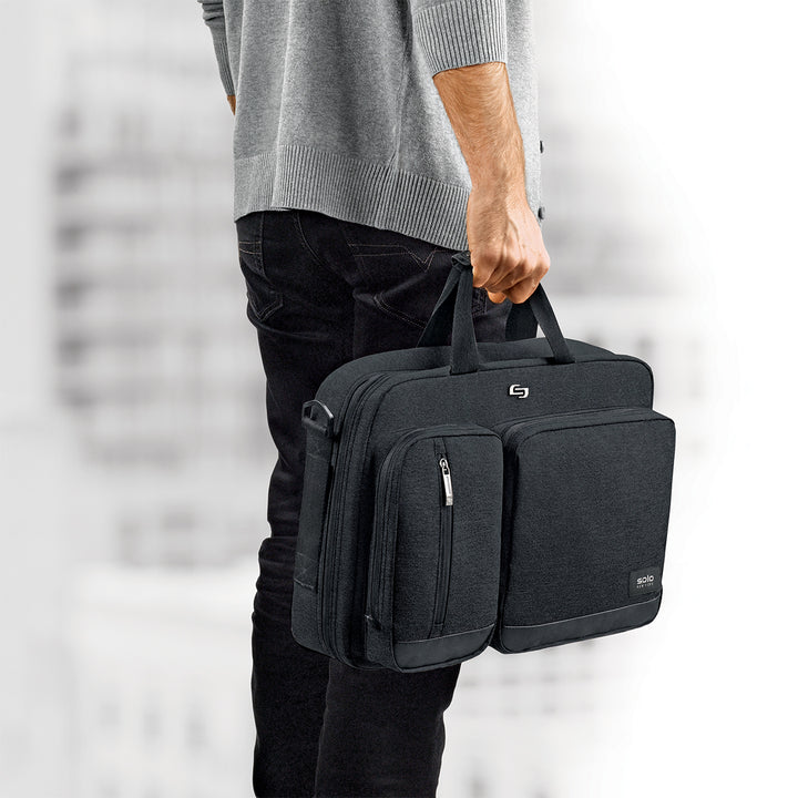 Duane Hybrid Briefcase Backpack
 #color_indigo