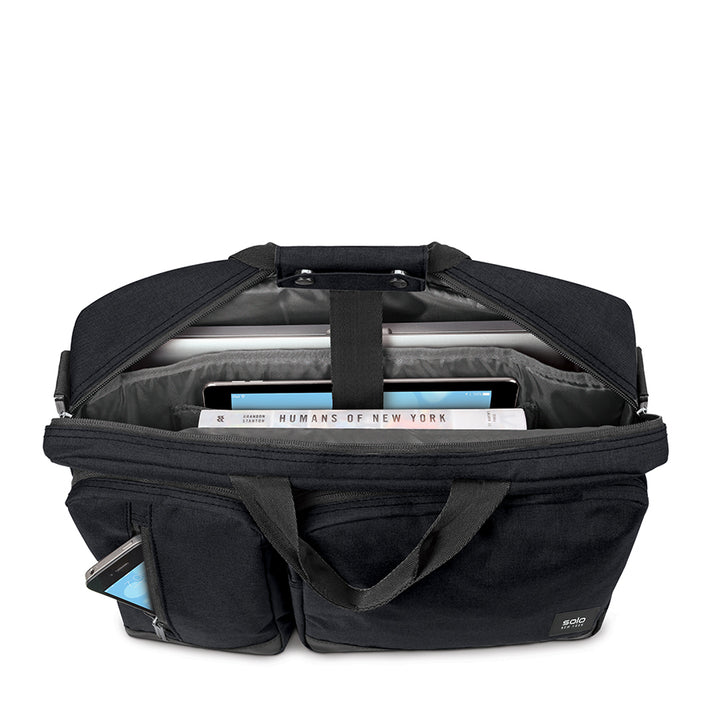 Duane Hybrid Briefcase Backpack
 #color_indigo