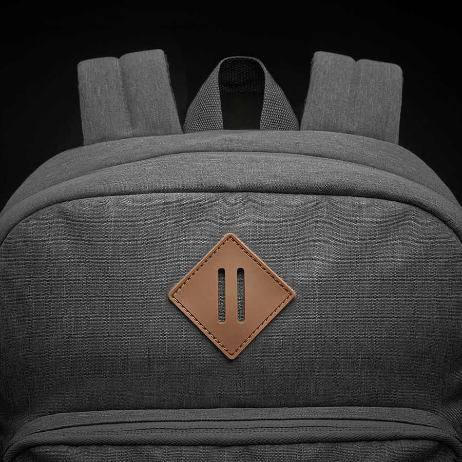 Re:Fresh Machine Washable Backpack grey latch