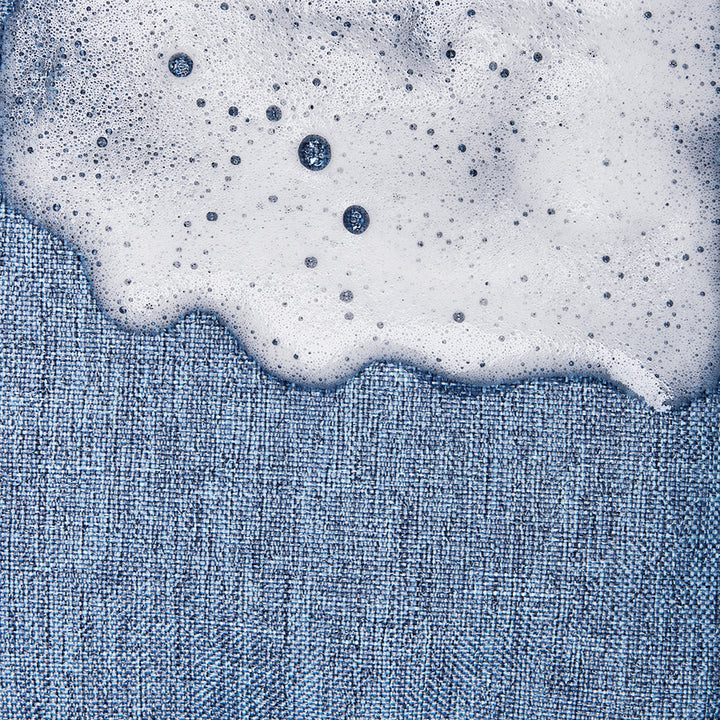 Re:Fresh Machine Washable Backpack in Demin Sky, fabric view #denim_sky