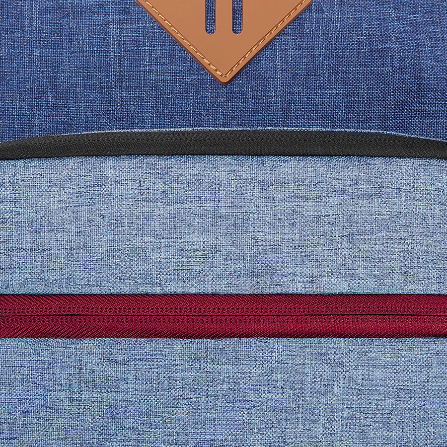 Re:Fresh Machine Washable Backpack in Demin Sky, fabric view #denim_sky