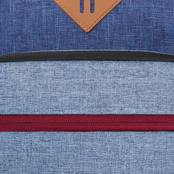 Re:Fresh Machine Washable Backpack in Demin Sky, fabric view #denim_sky