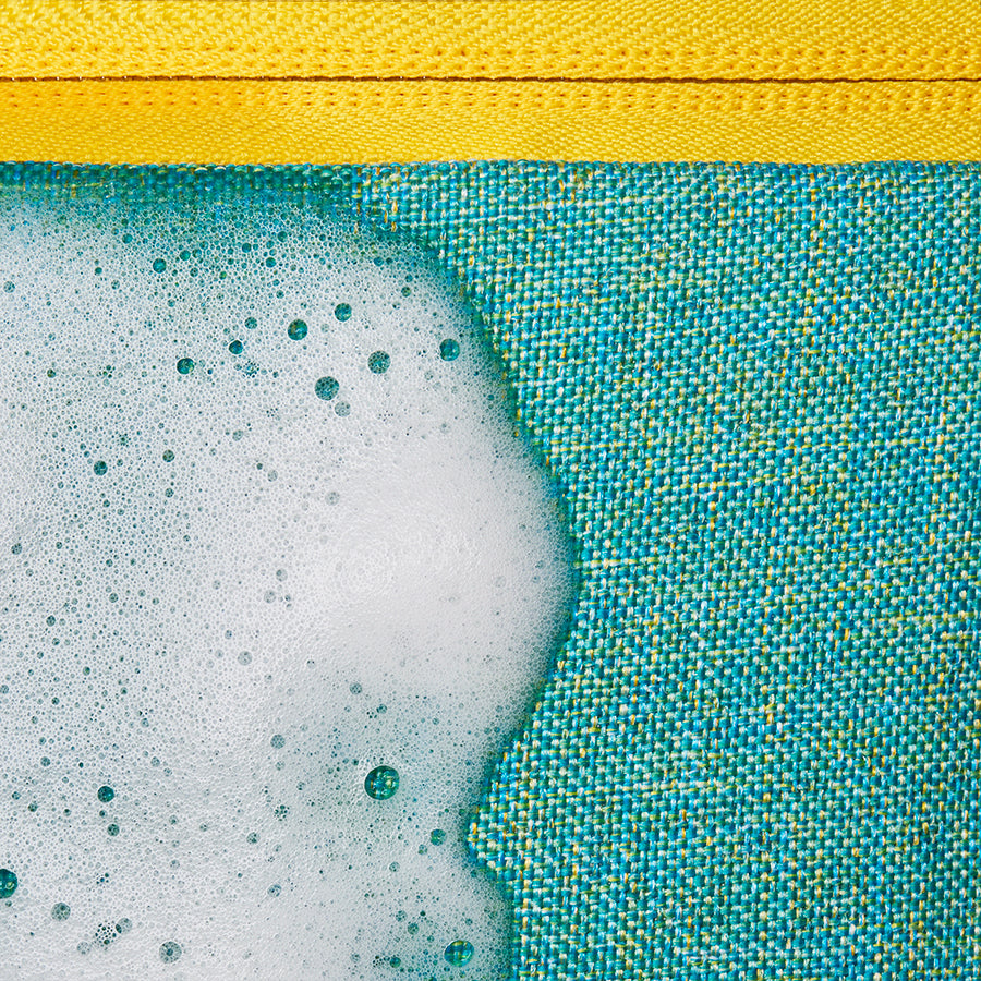 Re:Fresh Machine Washable Backpack in Teal, fabric view #teal